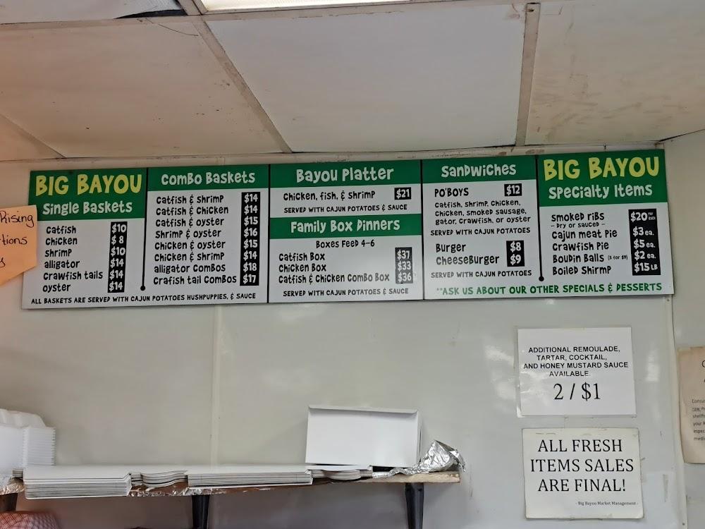Big Bayou Market Menu image 3